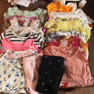 14 sets baby girl summer clothes 6-12month